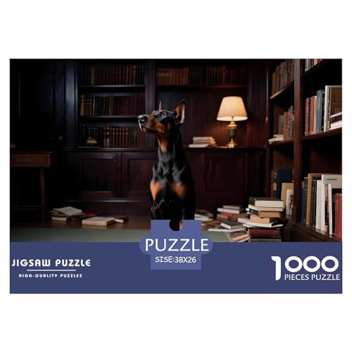 Anspruchsvolles Dubin Puzzle 1000 Teile – Kreatives Haustierhund Jigsaw Für Familie – Premium Karton, Geschenkfertig & Entspannendes Spielerlebnis 38x26cm/1000pcs Anspruchsvolles Dubin Puzzle 1000 Teile – Kreatives Haustierhund Jigsaw Für Familie – Premium Karton, Geschenkfertig & Entspannendes Spielerlebnis 38x26cm/1000pcs von UFVZBNFAN