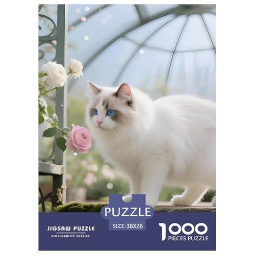 Anspruchsvolles Exotisch Langhaar Puzzle 1000 Teile – Kreatives Haustier Katze Jigsaw Für Familie – Premium Karton, Geschenkfertig & Entspannendes Spielerlebnis 38x26cm/1000pcs Anspruchsvolles Exotisch Langhaar Puzzle 1000 Teile – Kreatives Haustier Katze Jigsaw Für Familie – Premium Karton, Geschenkfertig & Entspannendes Spielerlebnis 38x26cm/1000pcs von UFVZBNFAN