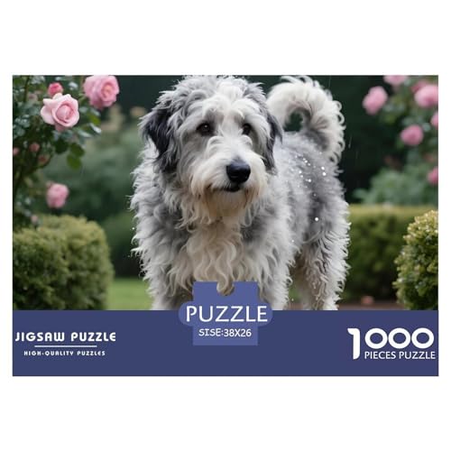 Anspruchsvolles Old English Sheepdog Puzzle 1000 Teile – Premium Haustierhund Jigsaw – 1000 Teile Für Erwachsene, Poster & Geschenkidee 38x26cm/1000pcs Anspruchsvolles Old English Sheepdog Puzzle 1000 Teile – Premium Haustierhund Jigsaw – 1000 Teile Für Erwachsene, Poster & Geschenkidee 38x26cm/1000pcs von UFVZBNFAN