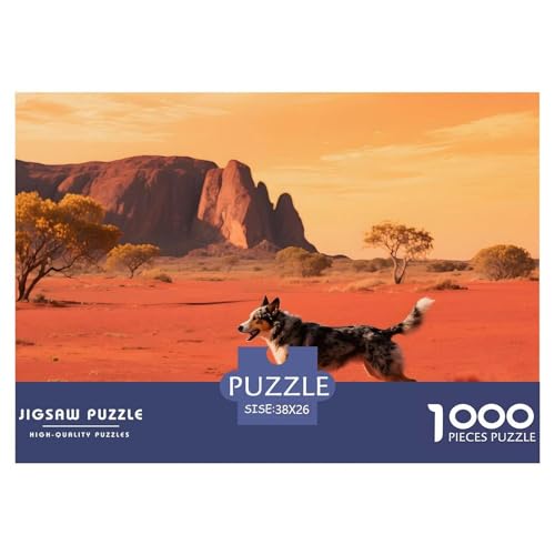 Australischer Treibhund Puzzle 1000 Teile Haustierhund – Geduldsspiel Erwachsene, Farbstabiler HD-Druck, FSC-Papier, Familienzeit Am Tisch, Geschenkidee, Poster Edition 38x26cm/1000pcs Australischer Treibhund Puzzle 1000 Teile Haustierhund – Geduldsspiel Erwachsene, Farbstabiler HD-Druck, FSC-Papier, Familienzeit Am Tisch, Geschenkidee, Poster Edition 38x26cm/1000pcs von UFVZBNFAN