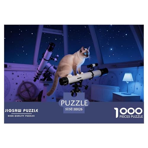 Burmilla Puzzle 1000 Teile – Lernspiel Für Jugendliche Ab 14, Ruhige Freizeit, Präziser Kantenfit, Heimdeko Poster, Geschenkbereit 38x26cm/1000pcs von UFVZBNFAN