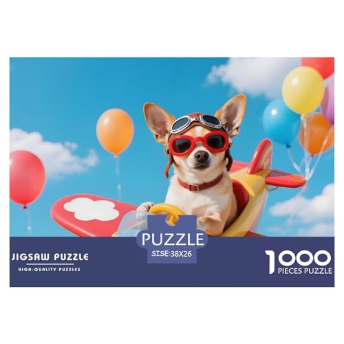 Chihuahua Puzzle 1000 Teile Für Erwachsene – Anspruchsvolles Haustierhund Spiel – Premium Qualität, Farbenfrohes Poster & Schöne Verpackung 38x26cm/1000pcs Chihuahua Puzzle 1000 Teile Für Erwachsene – Anspruchsvolles Haustierhund Spiel – Premium Qualität, Farbenfrohes Poster & Schöne Verpackung 38x26cm/1000pcs von UFVZBNFAN