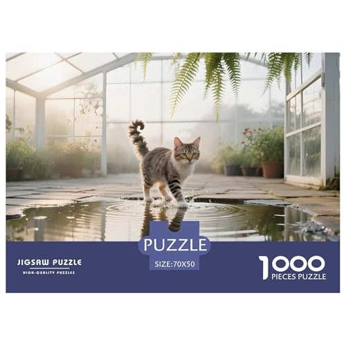 Cornish Rex Puzzle 1000 Teile – Anspruchsvolles Motiv – Kreatives Denkspiel, Nachhaltige Qualität & Geschenkidee 70x50cm/1000pcs von UFVZBNFAN