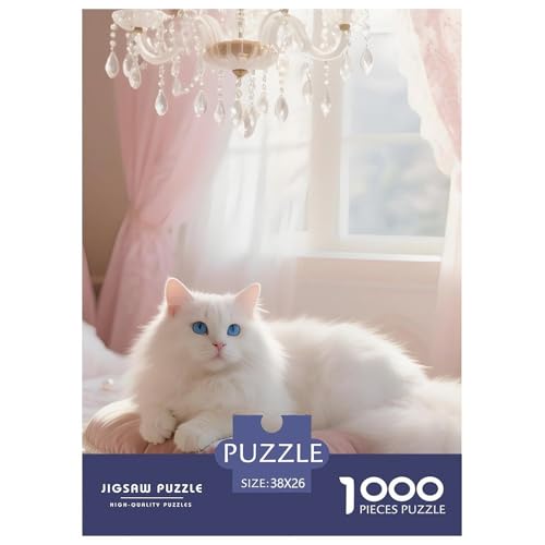 Entspannendes Exotisch Langhaar Puzzle 1000 Teile – Premium Haustier Katze Jigsaw Für Erwachsene – Hochwertiger Karton, Klare Details, Geschenk-Idee & Deko 38x26cm/1000pcs Entspannendes Exotisch Langhaar Puzzle 1000 Teile – Premium Haustier Katze Jigsaw Für Erwachsene – Hochwertiger Karton, Klare Details, Geschenk-Idee & Deko 38x26cm/1000pcs von UFVZBNFAN