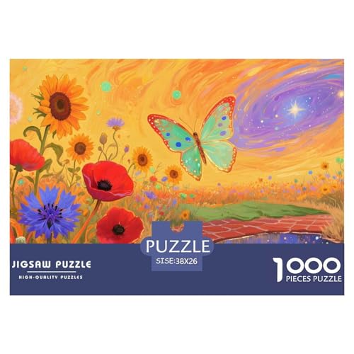 Fantasy-Weltraum Puzzle 1000 Teile – Anspruchsvolles Regenbogen-Schmetterling Motiv – 1000 Teile Für Erwachsene & Kinder Ab 12 – Poster & Hochwertige Geschenkverpackung 38x26cm/1000pcs Fantasy-Weltraum Puzzle 1000 Teile – Anspruchsvolles Regenbogen-Schmetterling Motiv – 1000 Teile Für Erwachsene & Kinder Ab 12 – Poster & Hochwertige Geschenkverpackung 38x26cm/1000pcs von UFVZBNFAN