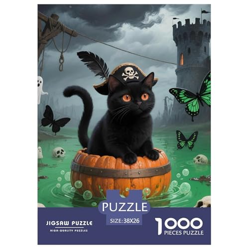 Halloween- Britisch Kurzhaar Puzzle 1000 Teile Haustier Katze – Anspruchsvolles Jigsaw Für Erwachsene & Jugendliche Ab 14, Stressabbau & Konzentrationstraining, Heimdeko Poster – 38x26cm/1000pcs Halloween- Britisch Kurzhaar Puzzle 1000 Teile Haustier Katze – Anspruchsvolles Jigsaw Für Erwachsene & Jugendliche Ab 14, Stressabbau & Konzentrationstraining, Heimdeko Poster – 38x26cm/1000pcs von UFVZBNFAN
