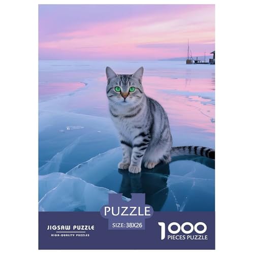 Hochwertiges Siberian Cat Puzzle 1000 Teile Für Erwachsene – Anspruchsvolles Haustier Katze Jigsaw – Präzise Teile, Dekorative Geschenkverpackung & Familienzeit 38x26cm/1000pcs Hochwertiges Siberian Cat Puzzle 1000 Teile Für Erwachsene – Anspruchsvolles Haustier Katze Jigsaw – Präzise Teile, Dekorative Geschenkverpackung & Familienzeit 38x26cm/1000pcs von UFVZBNFAN