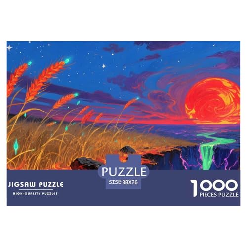 Inspirierendes Fantasy-Landschaft Puzzle 1000 Teile – Schwieriges Wunderbarer Himmel Jigsaw – Premium Board, Poster & Geschenkidee – Entspannung & Konzentration 38x26cm/1000pcs Inspirierendes Fantasy-Landschaft Puzzle 1000 Teile – Schwieriges Wunderbarer Himmel Jigsaw – Premium Board, Poster & Geschenkidee – Entspannung & Konzentration 38x26cm/1000pcs von UFVZBNFAN