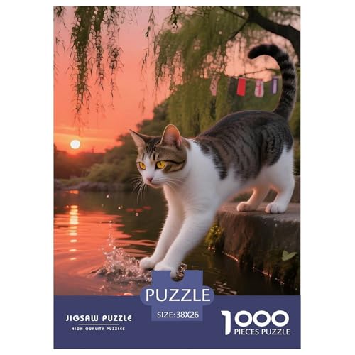 Kreatives Japanische Bobtail Puzzle 1000 Teile Für Erwachsene – Premium Haustier Katze Teile Aus Recyclingkarton – Schwieriges Denkspiel, Geschenkidee & Reisenutzung 38x26cm/1000pcs Kreatives Japanische Bobtail Puzzle 1000 Teile Für Erwachsene – Premium Haustier Katze Teile Aus Recyclingkarton – Schwieriges Denkspiel, Geschenkidee & Reisenutzung 38x26cm/1000pcs von UFVZBNFAN