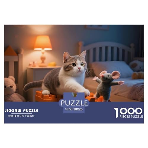 Munchkin Puzzle 1000 Teile – Lernspiel Für Jugendliche Ab 14, Ruhige Freizeit, Präziser Kantenfit, Heimdeko Poster, Geschenkbereit 38x26cm/1000pcs von UFVZBNFAN