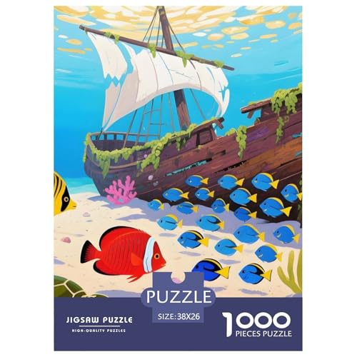 Ocean Park Puzzle 1000 Teile Wunderbares Meer – Anspruchsvolles Erwachsenenpuzzle, Geschenkidee Für Männer, Frauen & Familie, Mit Poster Und Geschenkverpackung – 38x26cm/1000pcs Ocean Park Puzzle 1000 Teile Wunderbares Meer – Anspruchsvolles Erwachsenenpuzzle, Geschenkidee Für Männer, Frauen & Familie, Mit Poster Und Geschenkverpackung – 38x26cm/1000pcs von UFVZBNFAN