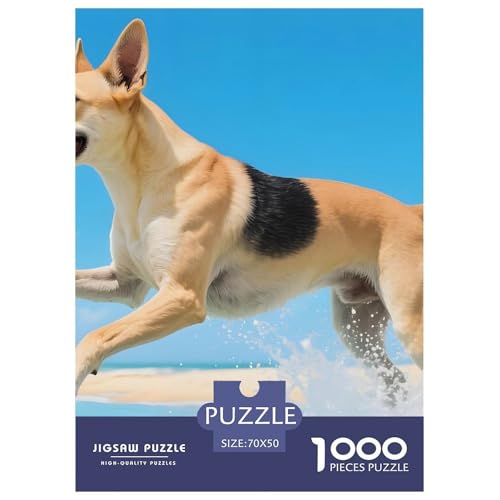 Thai Ridgeback Puzzle 1000 Teile – Anspruchsvolles Haustierhund Motiv – 1000 Teile Für Erwachsene & Kinder Ab 12 – Poster & Hochwertige Geschenkverpackung 70x50cm/1000pcs von UFVZBNFAN