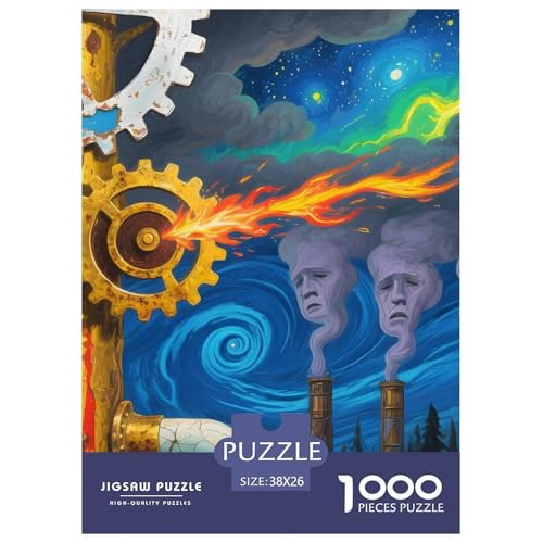 Wunderbare Ideen Puzzle 1000 Teile Für Erwachsene – Anspruchsvolles Kosmische Wunder Motiv – Poster, Geschenkbox & Kreative Freizeitgestaltung 38x26cm/1000pcs von UFVZBNFAN