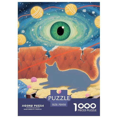 Wunderbare Ideen Puzzle 1000 Teile – Kreatives Kosmische Wunder Motiv – Anspruchsvoll & Entspannend, Inklusive Geschenkbox 70x50cm/1000pcs von UFVZBNFAN