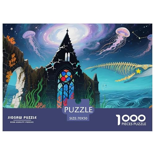 Wunderbare Ideen Puzzle 1000 Teile Übernatürlich – Pädagogisches Puzzle Für Kinder Ab 14 & Erwachsene, Premium Qualität, Stressabbau & Achtsamkeitstraining – 70x50cm/1000pcs von UFVZBNFAN