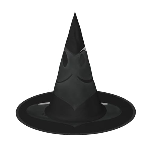 UFhgjjb 1 PC Halloween Hexenhut - Traurige Liebe Emoticon Volldruck Hexen Dekor Party Kostüm Cosplay Rollenspiel Festival Karneval Hut von UFhgjjb