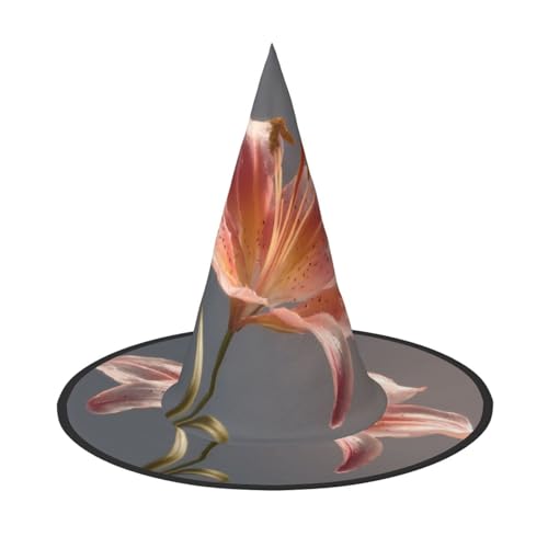 UFhgjjb 1 Stück Halloween Hexenhut - Blühende Lilien Volldruck Hexen Dekor Party Kostüm Cosplay Rollenspiel Festival Karneval Hut UFhgjjb 1 Stück Halloween Hexenhut - Blühende Lilien Volldruck Hexen Dekor Party Kostüm Cosplay Rollenspiel Festival Karneval Hut von UFhgjjb