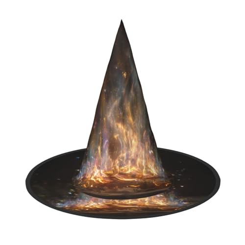 UFhgjjb 1 Stück Halloween Hexenhut - Brennende Flamme Volldruck Hexen Dekor Party Kostüm Cosplay Rollenspiel Festival Karneval Hut UFhgjjb 1 Stück Halloween Hexenhut - Brennende Flamme Volldruck Hexen Dekor Party Kostüm Cosplay Rollenspiel Festival Karneval Hut von UFhgjjb
