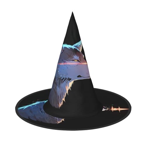 UFhgjjb 1 Stück Halloween Hexenhut - Wütender Wolf Volldruck Hexen Dekor Party Kostüm Cosplay Rollenspiel Festival Karneval Hut UFhgjjb 1 Stück Halloween Hexenhut - Wütender Wolf Volldruck Hexen Dekor Party Kostüm Cosplay Rollenspiel Festival Karneval Hut von UFhgjjb