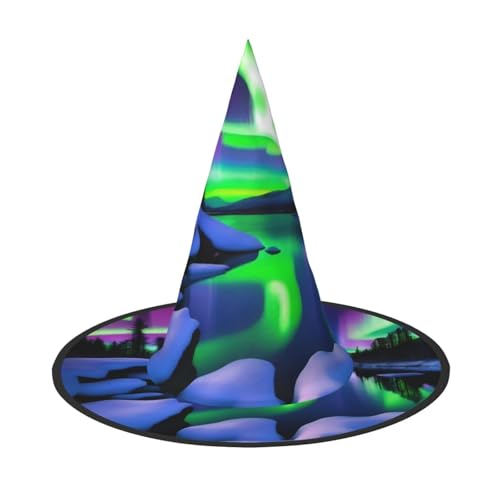 UFhgjjb 1 Stück Halloween Hexenhut - Wunderschöner Aurora Volldruck Hexen Dekor Party Kostüm, Cosplay Rollenspiel Festival Karneval Hut UFhgjjb 1 Stück Halloween Hexenhut - Wunderschöner Aurora Volldruck Hexen Dekor Party Kostüm, Cosplay Rollenspiel Festival Karneval Hut von UFhgjjb