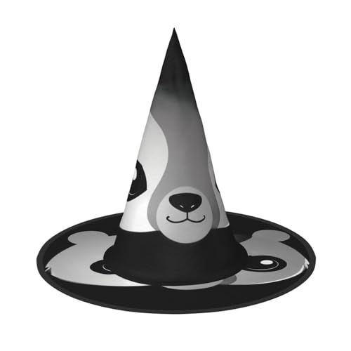 UFhgjjb 1 x Halloween-Hexenhut – Bärenkopf Volldruck Hexen Dekor Party Kostüm, Cosplay Rollenspiel Festival Karneval Hut von UFhgjjb