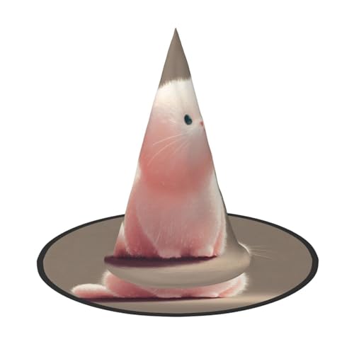 UFhgjjb Halloween-Hexenhut – Dazed Kitten Full Print Hexen Dekor Party Kostüm, Cosplay Rollenspiel Festival Karneval Hut UFhgjjb Halloween-Hexenhut – Dazed Kitten Full Print Hexen Dekor Party Kostüm, Cosplay Rollenspiel Festival Karneval Hut von UFhgjjb