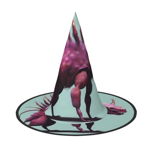 UFhgjjb Halloween-Hexenhut – Monster-Hut mit reinem Hintergrund, Volldruck, Hexen-Dekor, Party-Kostüm, Cosplay, Rollenspiel, Festival, Karnevalshut, 3 Stück UFhgjjb Halloween-Hexenhut – Monster-Hut mit reinem Hintergrund, Volldruck, Hexen-Dekor, Party-Kostüm, Cosplay, Rollenspiel, Festival, Karnevalshut, 3 Stück von UFhgjjb