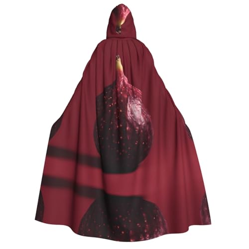 UFhgjjb Halloween Kapuzenumhang Kostüm Umhang - Erwachsene Charmanter Feigendruck Kostüm Robe für Maskerade, Karneval, Comic Ausstellung UFhgjjb Halloween Kapuzenumhang Kostüm Umhang - Erwachsene Charmanter Feigendruck Kostüm Robe für Maskerade, Karneval, Comic Ausstellung von UFhgjjb