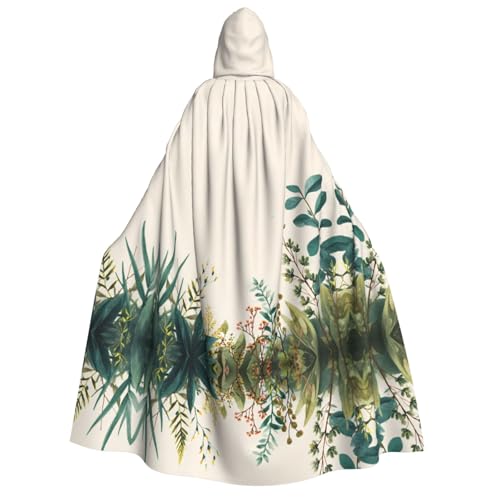 UFhgjjb Halloween Kapuzenumhang Kostüm Umhang - Erwachsenenkostüm Grasdruck Kostüm Robe für Maskerade, Karneval, Comic Ausstellung UFhgjjb Halloween Kapuzenumhang Kostüm Umhang - Erwachsenenkostüm Grasdruck Kostüm Robe für Maskerade, Karneval, Comic Ausstellung von UFhgjjb