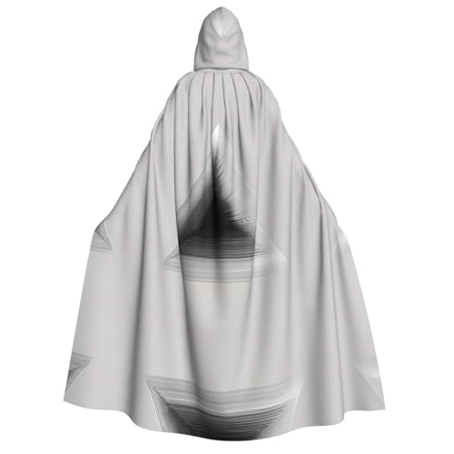UFhgjjb Halloween Kapuzenumhang Kostüm Umhang – Erwachsenenkostüm mit schwarzem Lochdruck für Maskerade, Karneval, Comic-Ausstellung UFhgjjb Halloween Kapuzenumhang Kostüm Umhang – Erwachsenenkostüm mit schwarzem Lochdruck für Maskerade, Karneval, Comic-Ausstellung von UFhgjjb