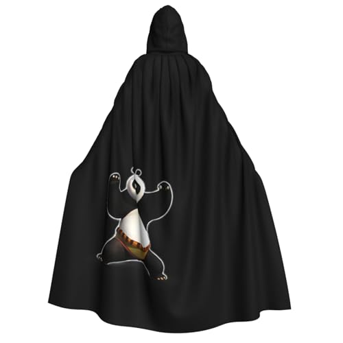 UFhgjjb Halloween Kapuzenumhang Kostüm Umhang - Erwachsener Hip Hop Panda Print Kostüm Robe für Maskerade, Karneval, Comic Ausstellung UFhgjjb Halloween Kapuzenumhang Kostüm Umhang - Erwachsener Hip Hop Panda Print Kostüm Robe für Maskerade, Karneval, Comic Ausstellung von UFhgjjb