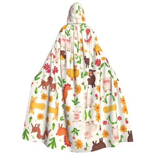 UFhgjjb Halloween Kapuzenumhang Kostüm Umhang – Erwachsener Tieraufdruck Kostüm Robe für Maskerade, Karneval, Comic Ausstellung UFhgjjb Halloween Kapuzenumhang Kostüm Umhang – Erwachsener Tieraufdruck Kostüm Robe für Maskerade, Karneval, Comic Ausstellung von UFhgjjb