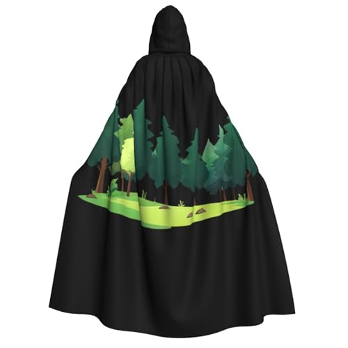 UFhgjjb Halloween-Kostüm mit Kapuze, Umhang – Erwachsenen-Ölgemälde, Wald-Druck, Kostüm, Robe für Maskerade, Karneval, Comic-Ausstellung UFhgjjb Halloween-Kostüm mit Kapuze, Umhang – Erwachsenen-Ölgemälde, Wald-Druck, Kostüm, Robe für Maskerade, Karneval, Comic-Ausstellung von UFhgjjb
