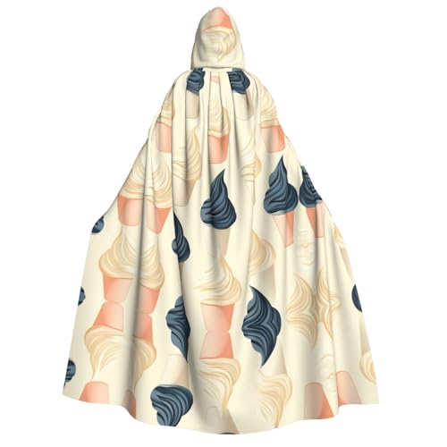 UFhgjjb Halloween-Kostüm mit Kapuze, Umhang – Erwachsenenkostüm in Eisform, bedruckt, für Maskerade, Karneval, Comic-Ausstellung UFhgjjb Halloween-Kostüm mit Kapuze, Umhang – Erwachsenenkostüm in Eisform, bedruckt, für Maskerade, Karneval, Comic-Ausstellung von UFhgjjb