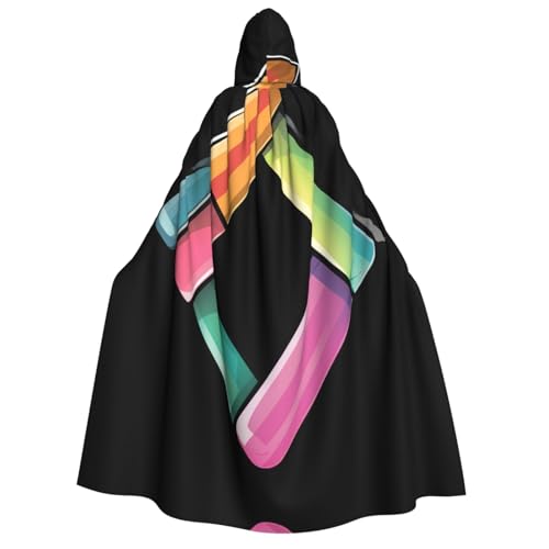 UFhgjjb Halloween-Kostüm mit Kapuze, Umhang – Erwachsenenkostüm mit buntem Rautenmuster, für Maskerade, Karneval, Comic-Ausstellung UFhgjjb Halloween-Kostüm mit Kapuze, Umhang – Erwachsenenkostüm mit buntem Rautenmuster, für Maskerade, Karneval, Comic-Ausstellung von UFhgjjb