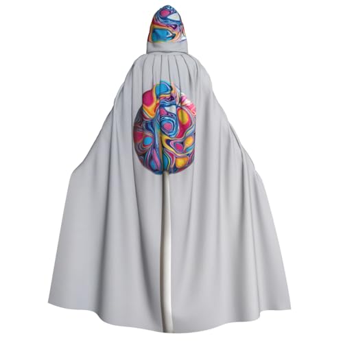 UFhgjjb Halloween-Umhang mit Kapuze – Erwachsenenkostüm mit reiner Grundfarbe, Stick-Druck, Kostüm, Robe für Maskerade, Karneval, Comic-Ausstellung UFhgjjb Halloween-Umhang mit Kapuze – Erwachsenenkostüm mit reiner Grundfarbe, Stick-Druck, Kostüm, Robe für Maskerade, Karneval, Comic-Ausstellung von UFhgjjb