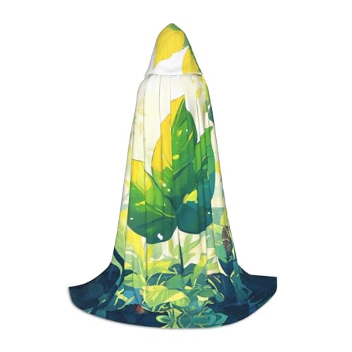 UFhgjjb L Halloween Kapuzenumhang - Unisex Blätter unter Licht Druck Cosplay Robe für Partys, Karneval, Comic Ausstellungen und mehr UFhgjjb L Halloween Kapuzenumhang - Unisex Blätter unter Licht Druck Cosplay Robe für Partys, Karneval, Comic Ausstellungen und mehr von UFhgjjb