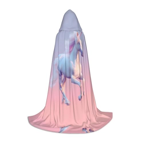 UFhgjjb L Halloween Kapuzenumhang - Unisex Laufen Einhorn Druck Cosplay Robe für Partys, Karneval, Comic Ausstellungen und mehr UFhgjjb L Halloween Kapuzenumhang - Unisex Laufen Einhorn Druck Cosplay Robe für Partys, Karneval, Comic Ausstellungen und mehr von UFhgjjb