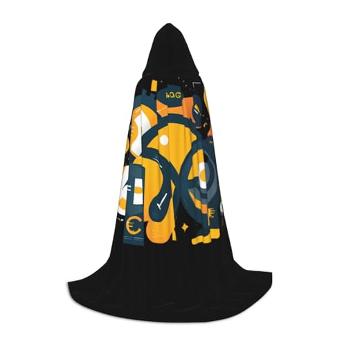 UFhgjjb M Halloween Kapuzenumhang – Unisex Gelb Kunst Charaktere Druck Cosplay Robe für Partys, Karneval, Comic Ausstellungen und mehr UFhgjjb M Halloween Kapuzenumhang – Unisex Gelb Kunst Charaktere Druck Cosplay Robe für Partys, Karneval, Comic Ausstellungen und mehr von UFhgjjb