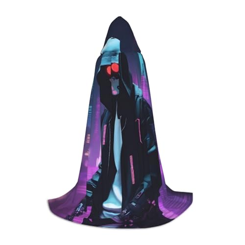 UFhgjjb M Halloween Kapuzenumhang - Unisex Ghost Display Print Cosplay Robe für Partys, Karneval, Comic Ausstellungen und mehr UFhgjjb M Halloween Kapuzenumhang - Unisex Ghost Display Print Cosplay Robe für Partys, Karneval, Comic Ausstellungen und mehr von UFhgjjb