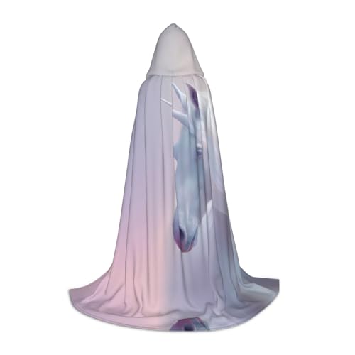 UFhgjjb M Halloween Kapuzenumhang - Unisex Solid Hintergrund Einhorn Druck Cosplay Robe für Partys, Karneval, Comic Ausstellungen und mehr UFhgjjb M Halloween Kapuzenumhang - Unisex Solid Hintergrund Einhorn Druck Cosplay Robe für Partys, Karneval, Comic Ausstellungen und mehr von UFhgjjb