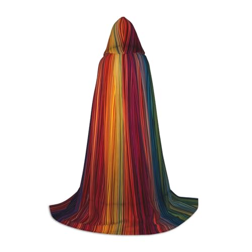 UFhgjjb S Halloween-Kapuzenumhang – Unisex, Farbe, gerade Linien, Druck, Cosplay, Robe für Partys, Karneval, Comic-Ausstellungen und mehr UFhgjjb S Halloween-Kapuzenumhang – Unisex, Farbe, gerade Linien, Druck, Cosplay, Robe für Partys, Karneval, Comic-Ausstellungen und mehr von UFhgjjb