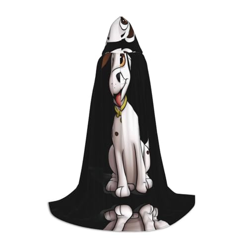 UFhgjjb S Halloween Kapuzenumhang – Unisex Cartoon kleiner weißer Hund Druck Cosplay Robe für Partys, Karneval, Comic Ausstellungen und mehr UFhgjjb S Halloween Kapuzenumhang – Unisex Cartoon kleiner weißer Hund Druck Cosplay Robe für Partys, Karneval, Comic Ausstellungen und mehr von UFhgjjb