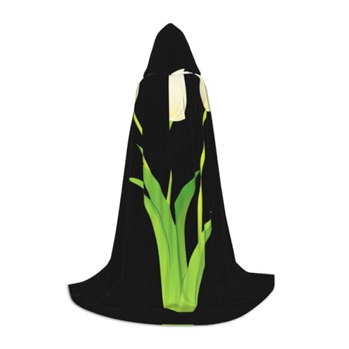UFhgjjb S Halloween Kapuzenumhang – Unisex Hellgelb Tulpen Druck Cosplay Robe für Partys, Karneval, Comic Ausstellungen und mehr UFhgjjb S Halloween Kapuzenumhang – Unisex Hellgelb Tulpen Druck Cosplay Robe für Partys, Karneval, Comic Ausstellungen und mehr von UFhgjjb