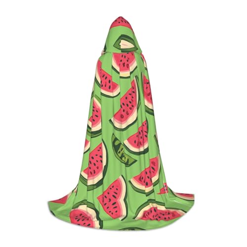 UFhgjjb S Halloween Kapuzenumhang - Unisex handgezeichneter Wassermelonen-Druck Cosplay Robe für Partys, Karneval, Comic-Ausstellungen und mehr UFhgjjb S Halloween Kapuzenumhang - Unisex handgezeichneter Wassermelonen-Druck Cosplay Robe für Partys, Karneval, Comic-Ausstellungen und mehr von UFhgjjb