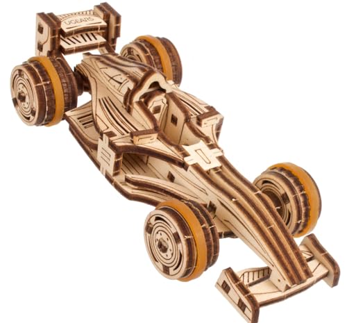 UGEARS Compact Racer 3D-Puzzle für Erwachsene - Modellbausätze Holzpuzzle Hobbys für Männer - Rompecabezas 3D para Adultos - Holzmodellbausatz zum Bauen UGEARS Compact Racer 3D-Puzzle für Erwachsene - Modellbausätze Holzpuzzle Hobbys für Männer - Rompecabezas 3D para Adultos - Holzmodellbausatz zum Bauen von UGEARS