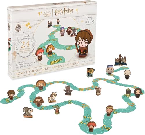 UGEARS Road to Hogwarts Adventskalender 2024 – Harry Potter Modellbausatz 3D-Puzzles für Erwachsene mit 16 Figuren, 60 Spielfeldteilen, 24 geheimen Umschlägen – Weihnachtsgeschenkmodelle 8 Jahren UGEARS Road to Hogwarts Adventskalender 2024 – Harry Potter Modellbausatz 3D-Puzzles für Erwachsene mit 16 Figuren, 60 Spielfeldteilen, 24 geheimen Umschlägen – Weihnachtsgeschenkmodelle 8 Jahren von UGEARS