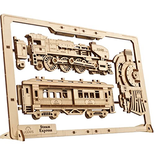 Ugears 2.5D Dampf-Express von UGEARS