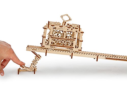 Die Tram, Mechanisches 3D-Puzzle von UGEARS von UGEARS