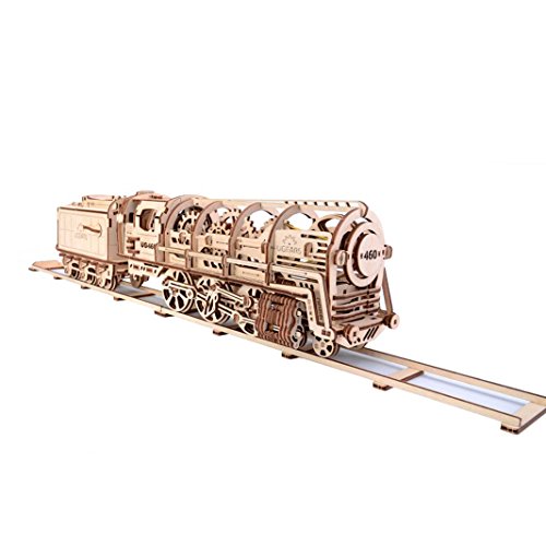 Ugears 3D-Modell Dampflokomotive von UGEARS